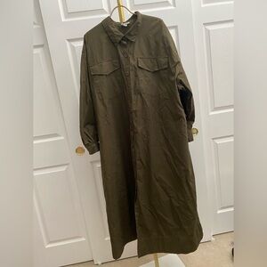 Khaki Shirt Jacket